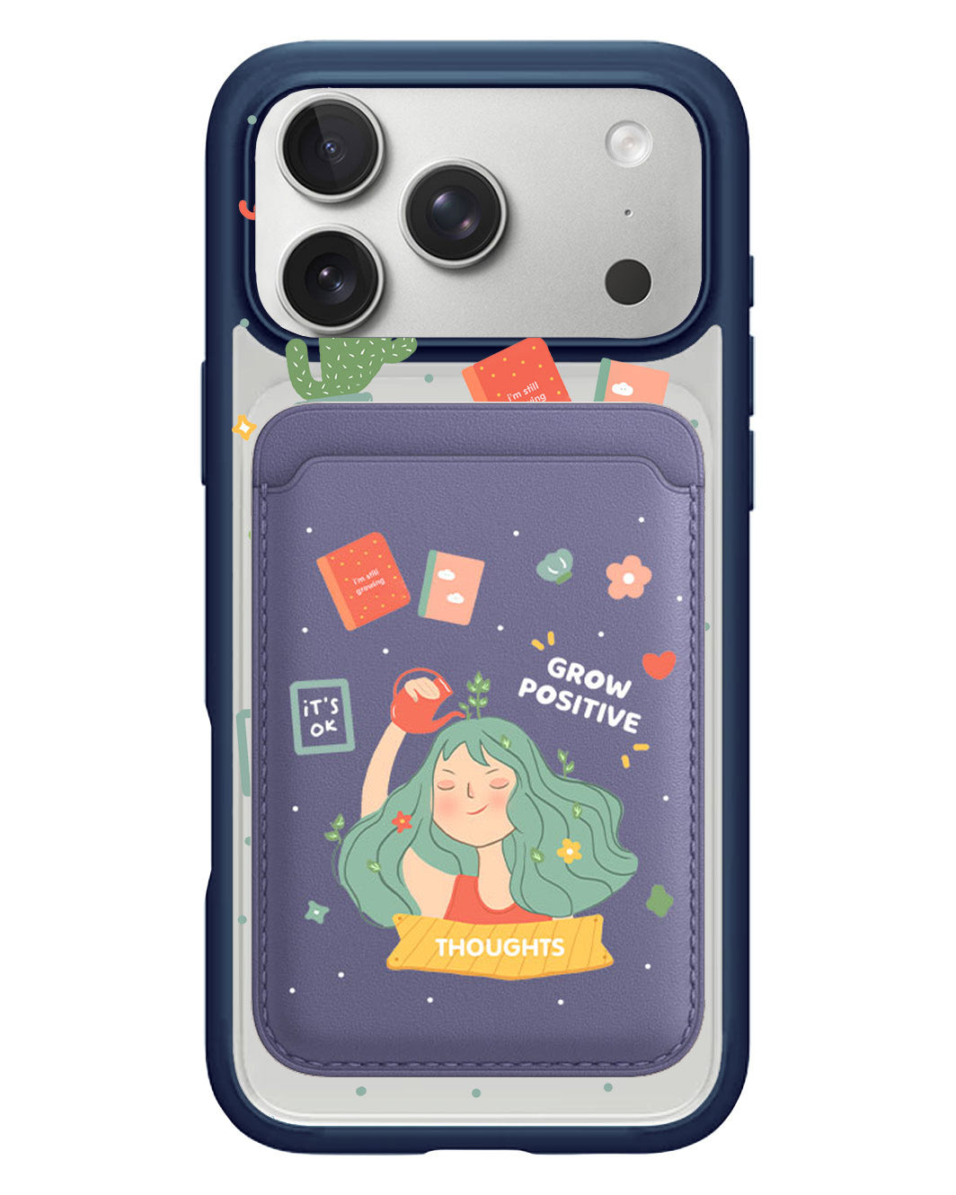 iPhone Magnetic Wallet Case - Grow