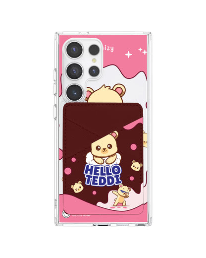 Android Phone Wallet Case - Hello Teddy 2.0