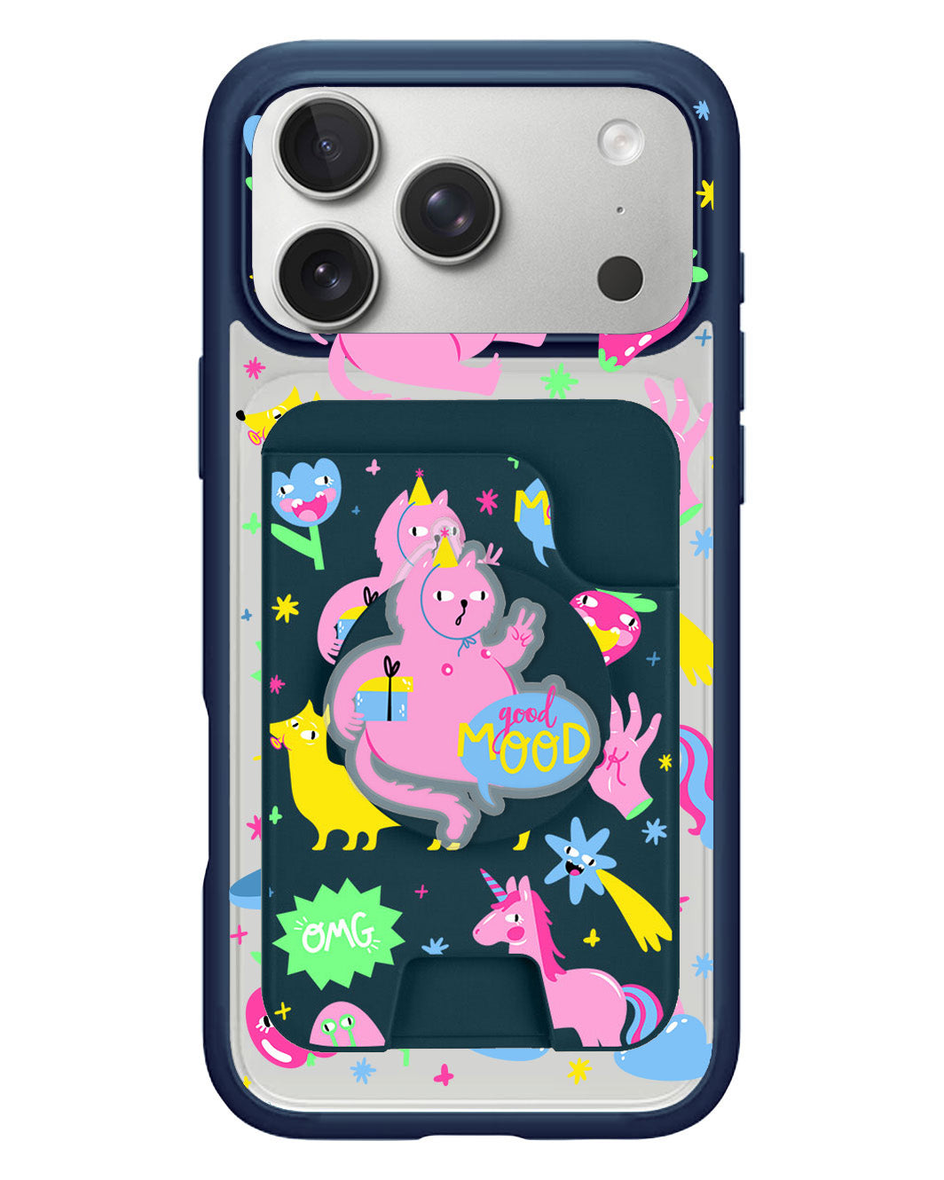 iPhone Magpop Wallet - Monster Say Good Mood