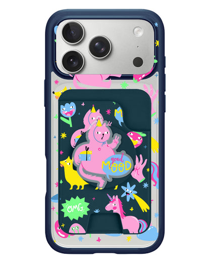 iPhone Magpop Wallet - Monster Say Good Mood
