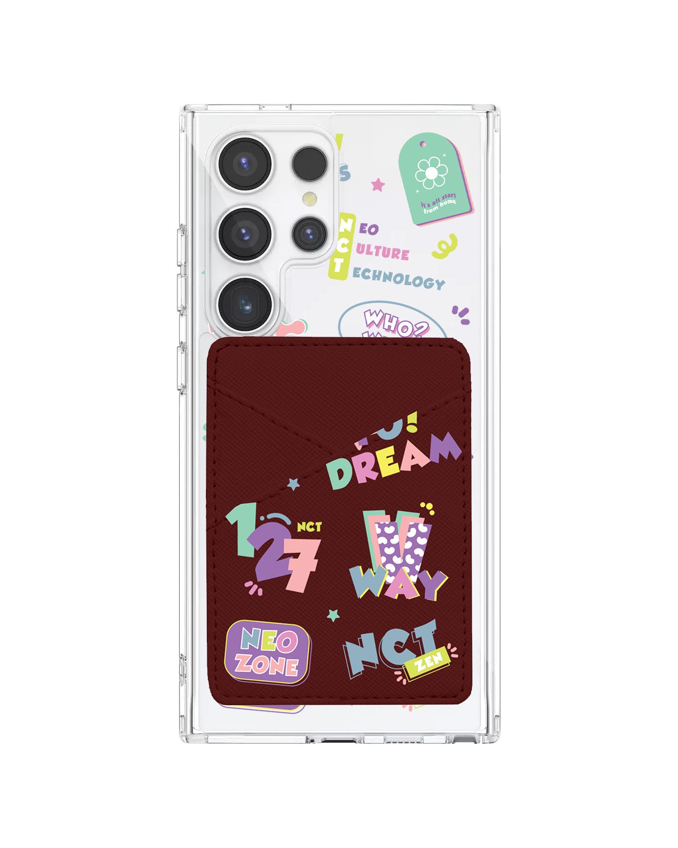 Android Phone Wallet Case - NCT Sticker Pack