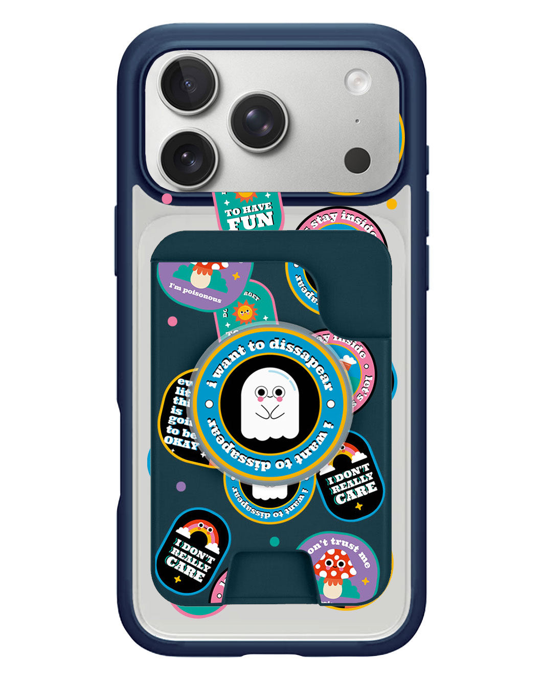 iPhone Magpop Wallet - Monster Sticker Pack