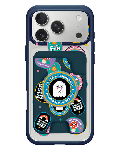 iPhone Magpop Wallet - Monster Sticker Pack