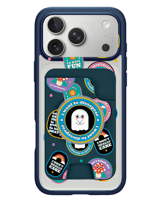 iPhone Magpop Wallet - Monster Sticker Pack