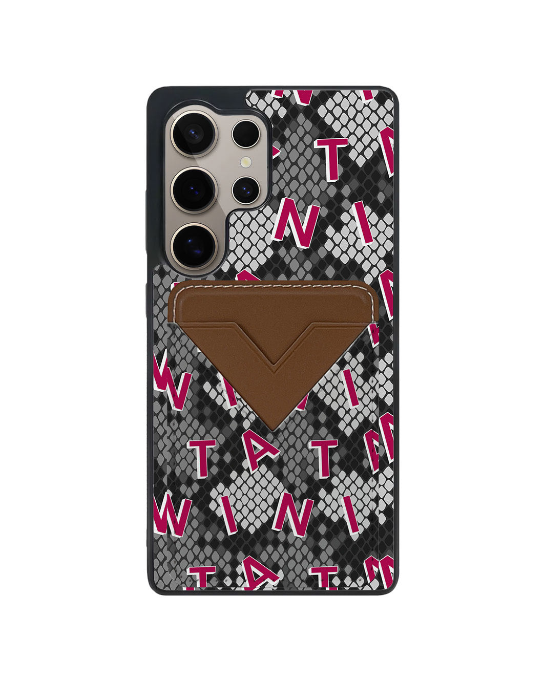 Android Avant Wallet Case - Serpent Monogram 2.0