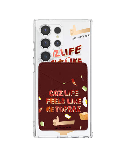 Android Phone Wallet Case - Ketopuns