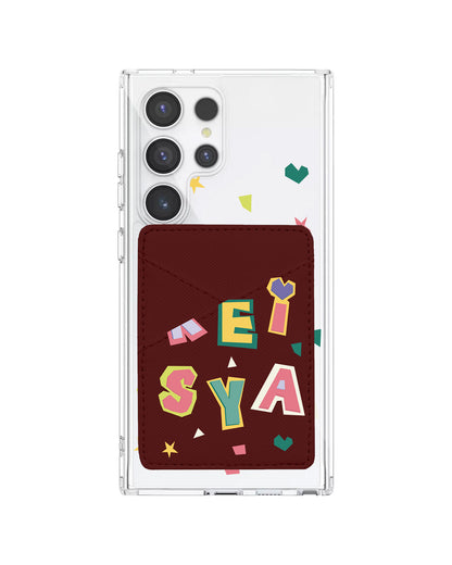 Android Phone Wallet Case - Adorable Monogram 4