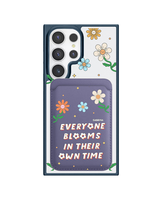 Android Magnetic Wallet Case - Blooms