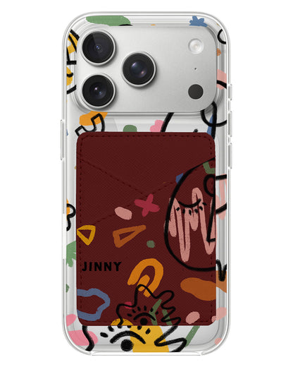iPhone Phone Wallet Case - Abstract 5.0