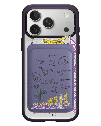 iPhone Magnetic Wallet Case - Science 1.0