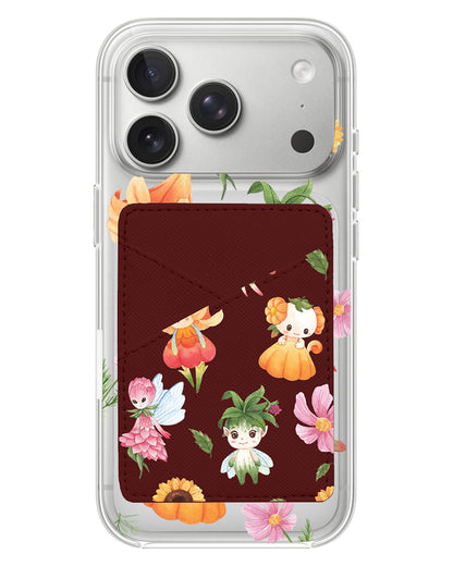 iPhone Phone Wallet Case - Magical Garden
