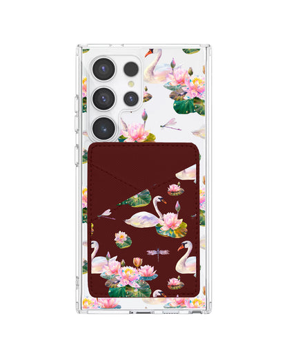 Android Phone Wallet Case - Swan
