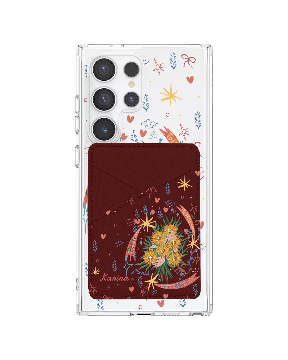 Android Phone Wallet Case - Peace