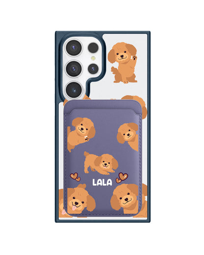 Android Magnetic Wallet Case - Poodle Squad