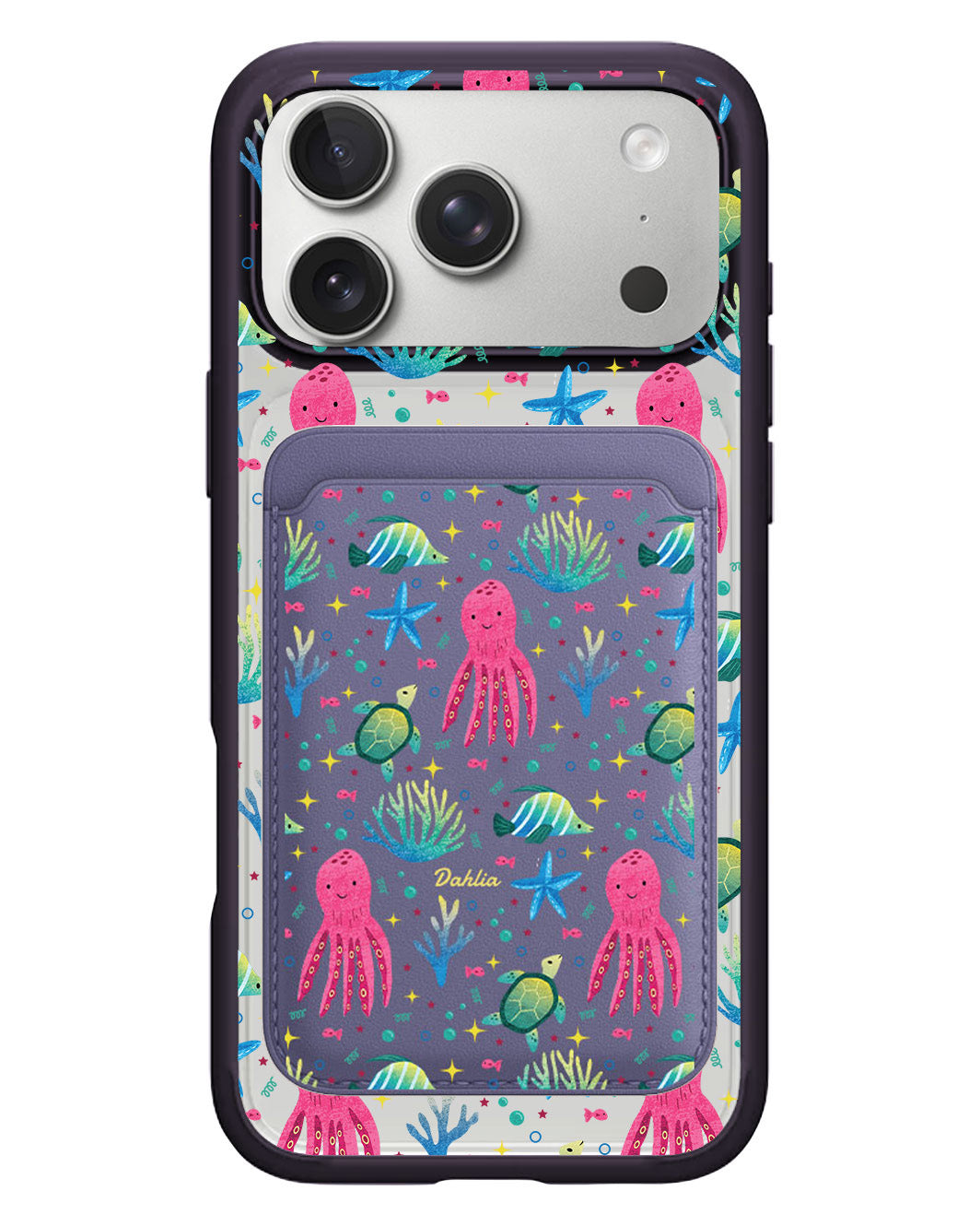 iPhone Magnetic Wallet Case - Underwater Dreams 2.0