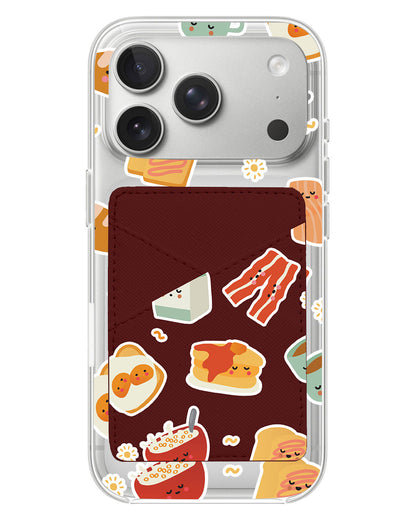 iPhone Phone Wallet Case - English Breakfast
