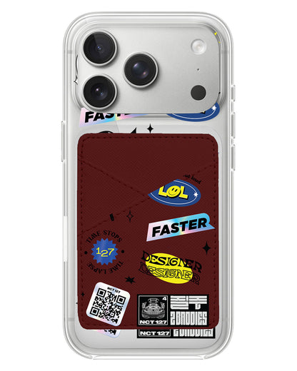 iPhone Phone Wallet Case - NCT 127 Sticker Pack