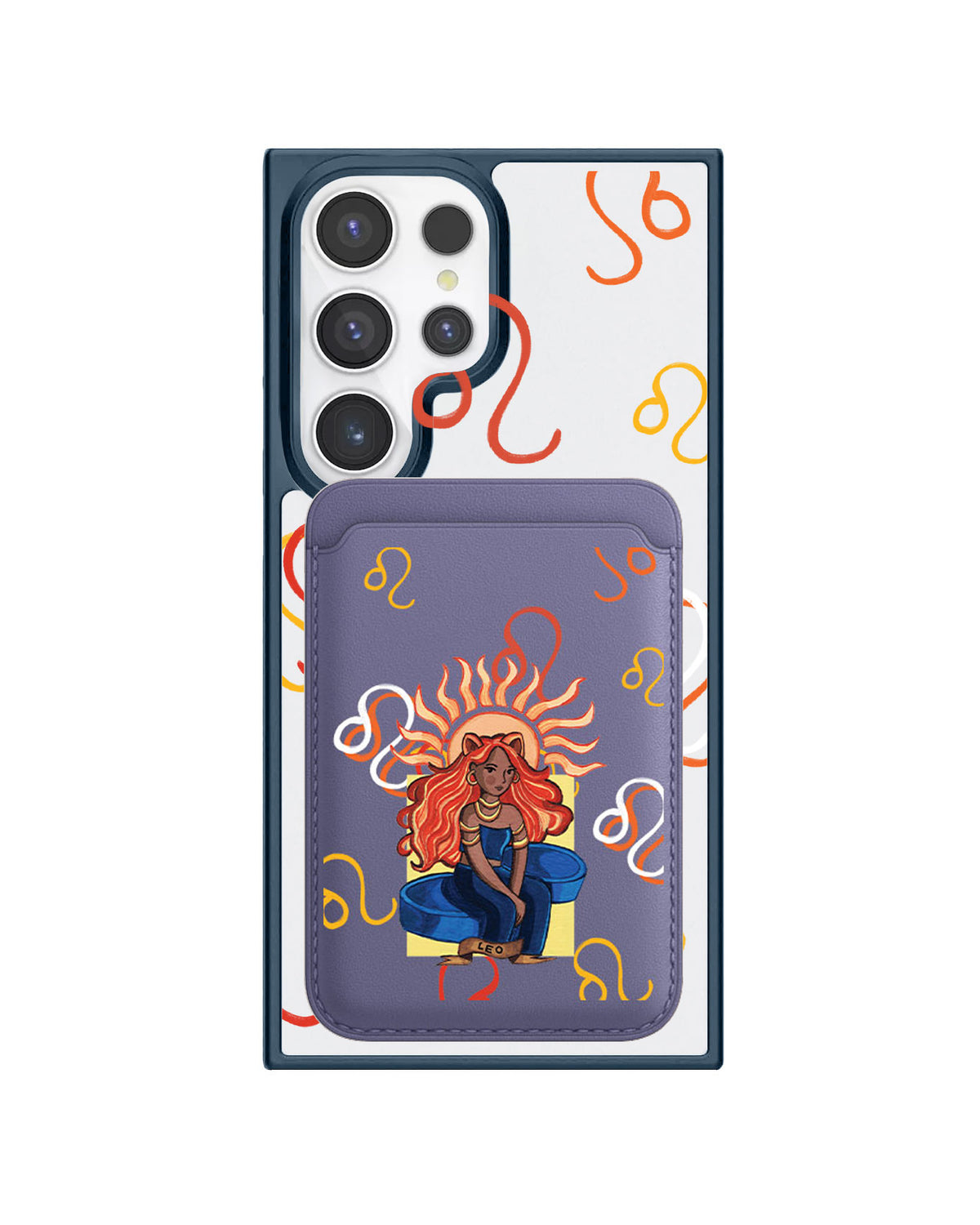 Android Magnetic Wallet Case - Leo