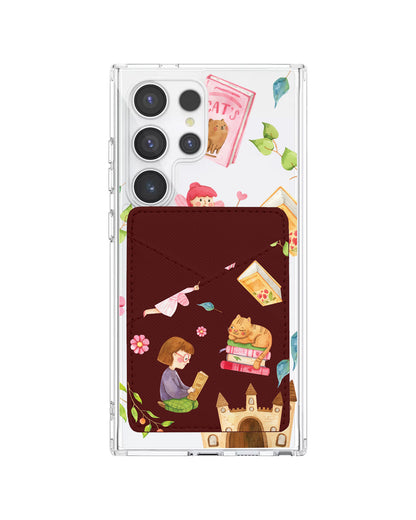 Android Phone Wallet Case - Fairy Cat
