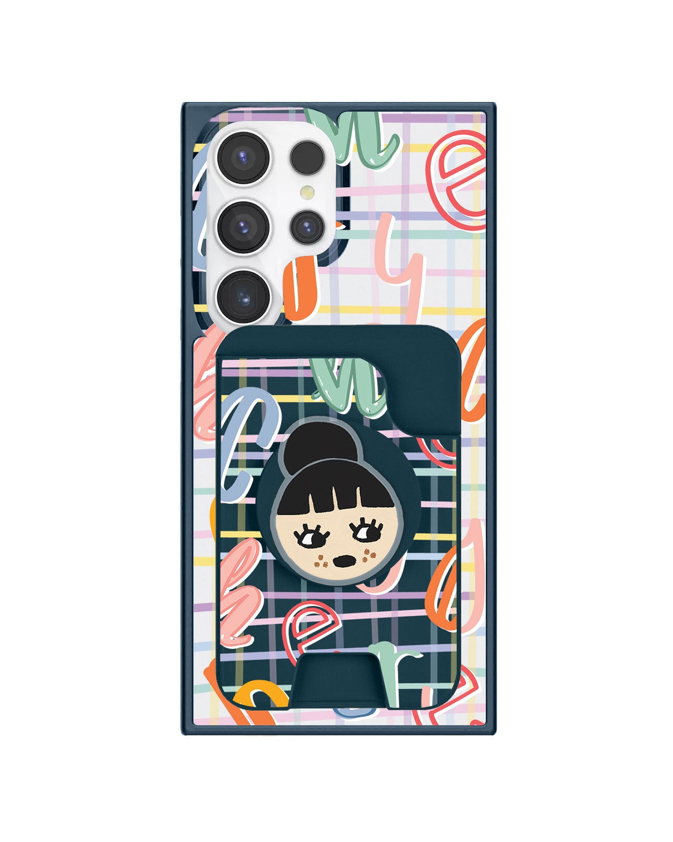 Android Magpop Wallet - Doodle Monogram 1.0