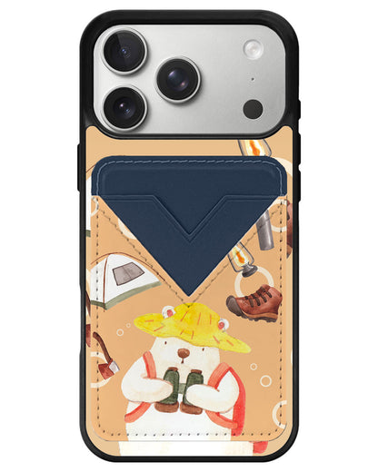 iPhone Avant Wallet Case - Advanture Of Bear
