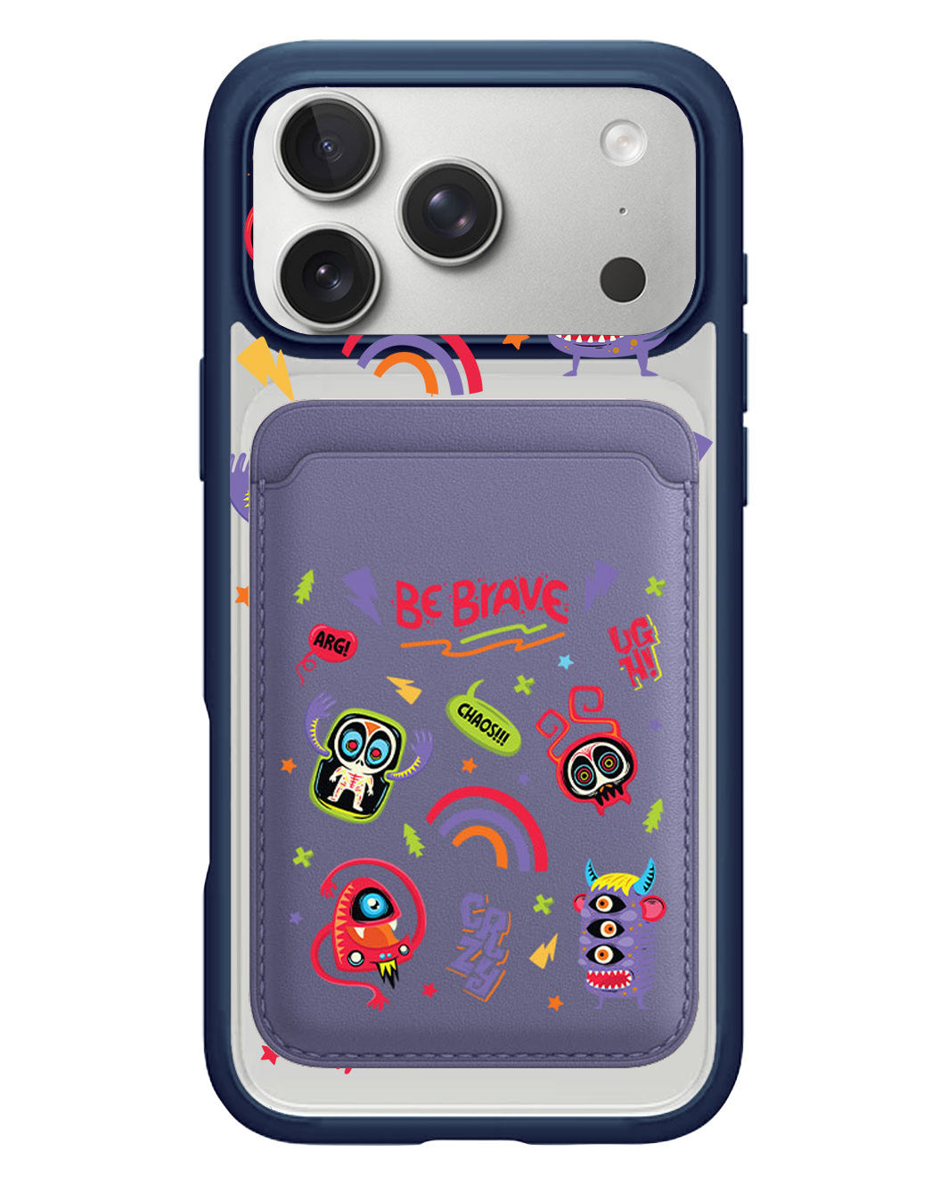 iPhone Magnetic Wallet Case - Baby Monster