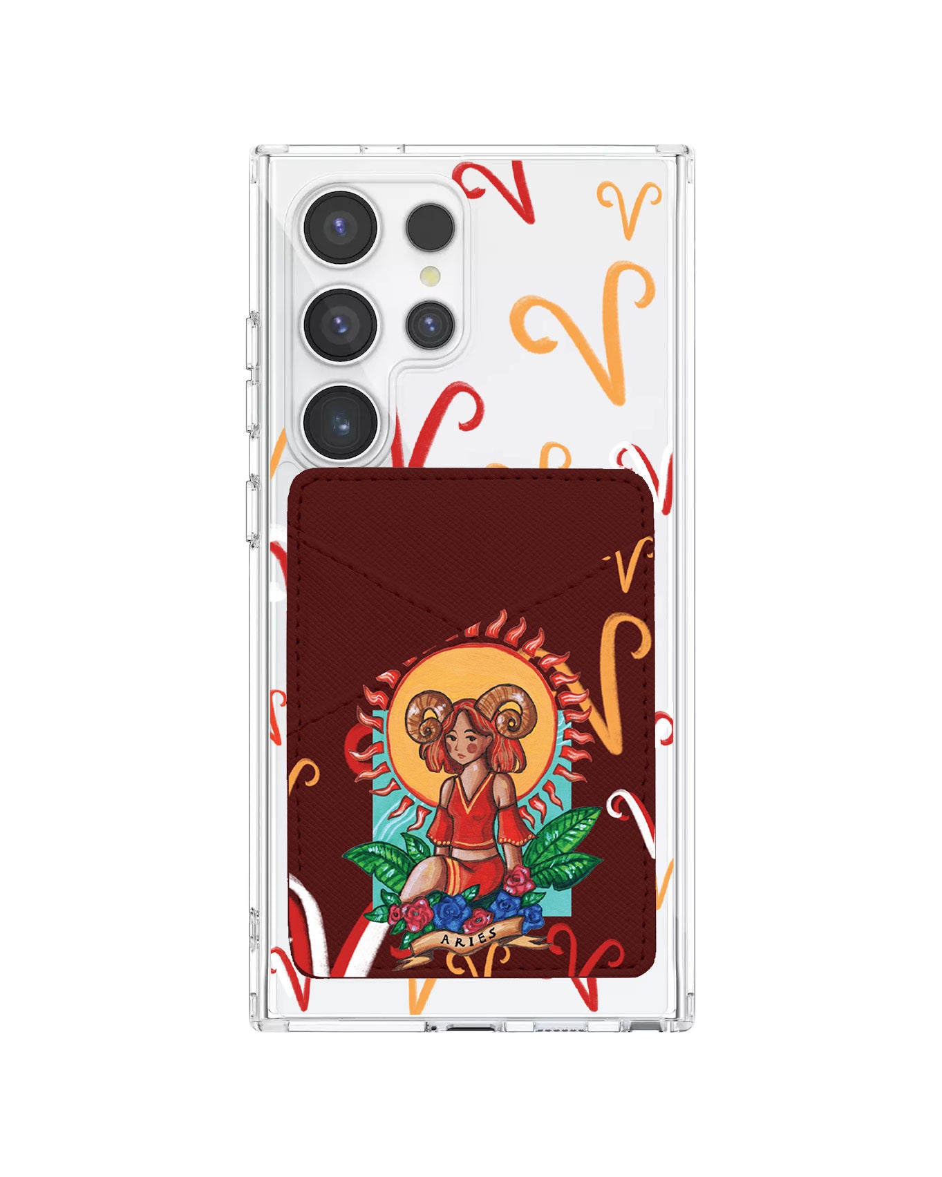Android Phone Wallet Case - Aries