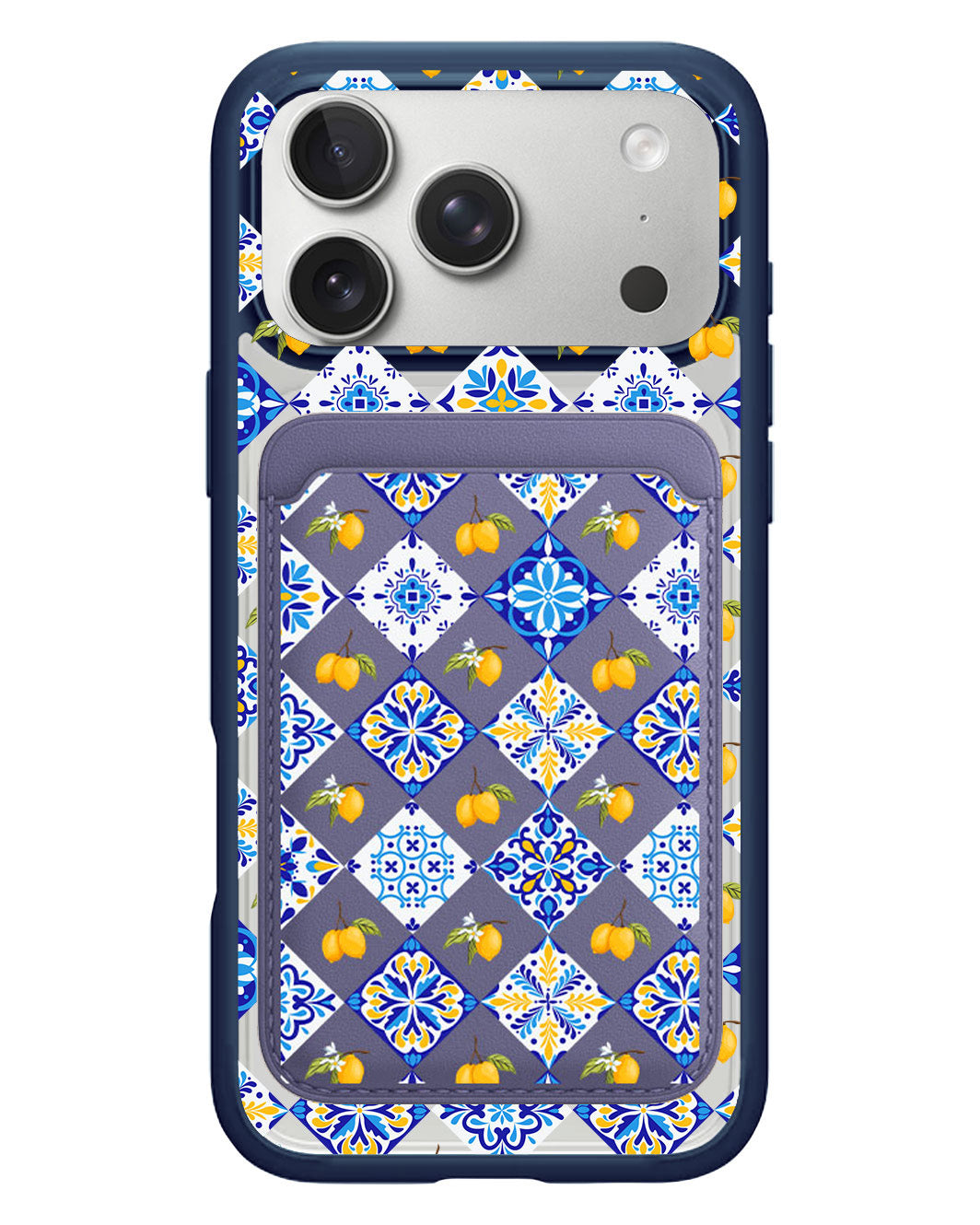 iPhone Magnetic Wallet Case - Majolica Tuscany