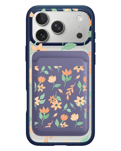 iPhone Magnetic Wallet Case - Birth Flower 4.0