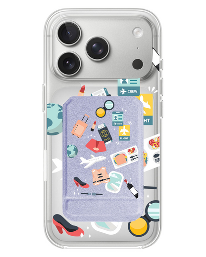 iPhone Magnetic Multifold Wallet - Stewardess