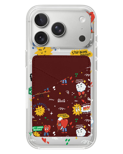 iPhone Phone Wallet Case - Selfless Love 2.0