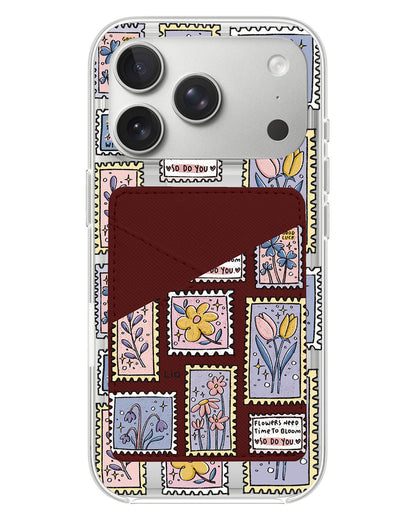 iPhone Phone Wallet Case - Time To Bloom