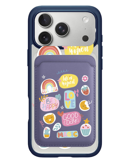 iPhone Magnetic Wallet Case - Good Day 1.0