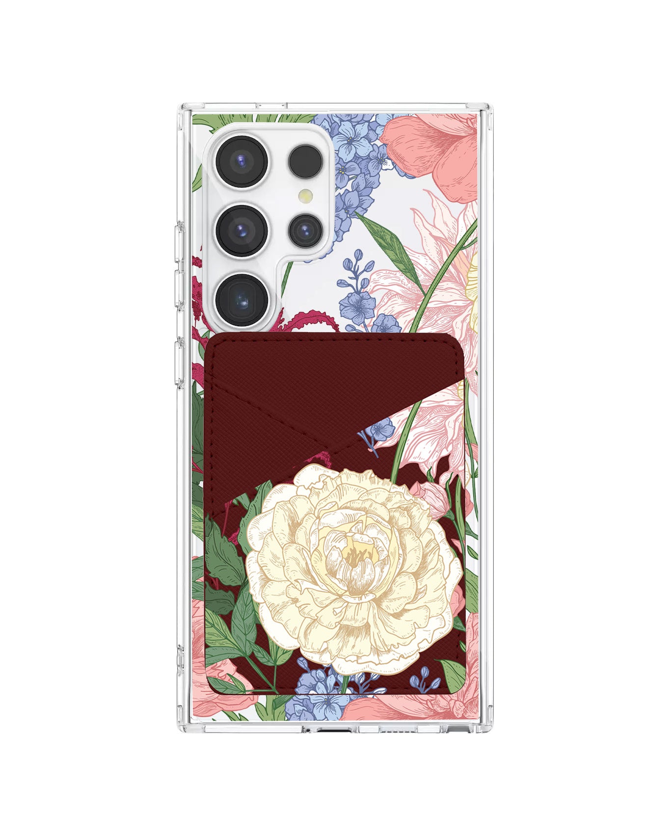 Android Phone Wallet Case - July Delphinium
