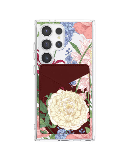 Android Phone Wallet Case - July Delphinium