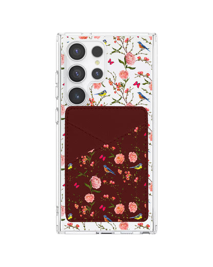 Android Phone Wallet Case - Flora Gardenia