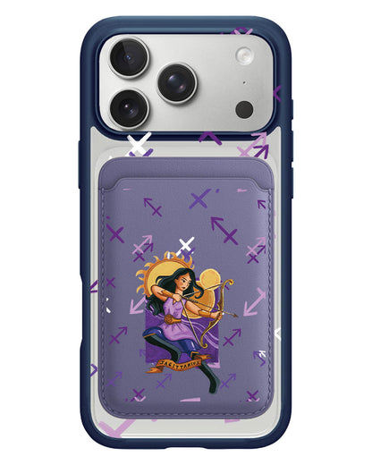 iPhone Magnetic Wallet Case - Sagitarius