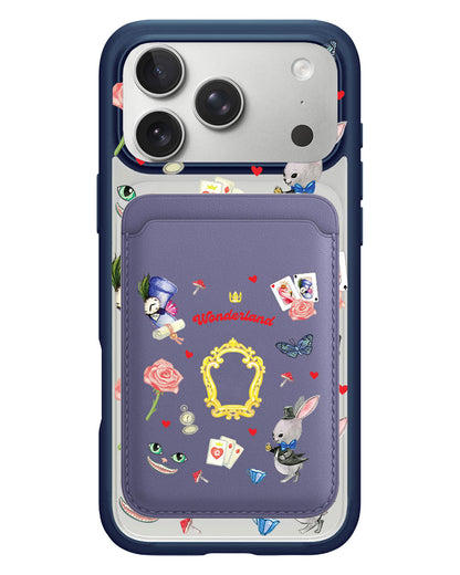 iPhone Magnetic Wallet Case - Wonderland