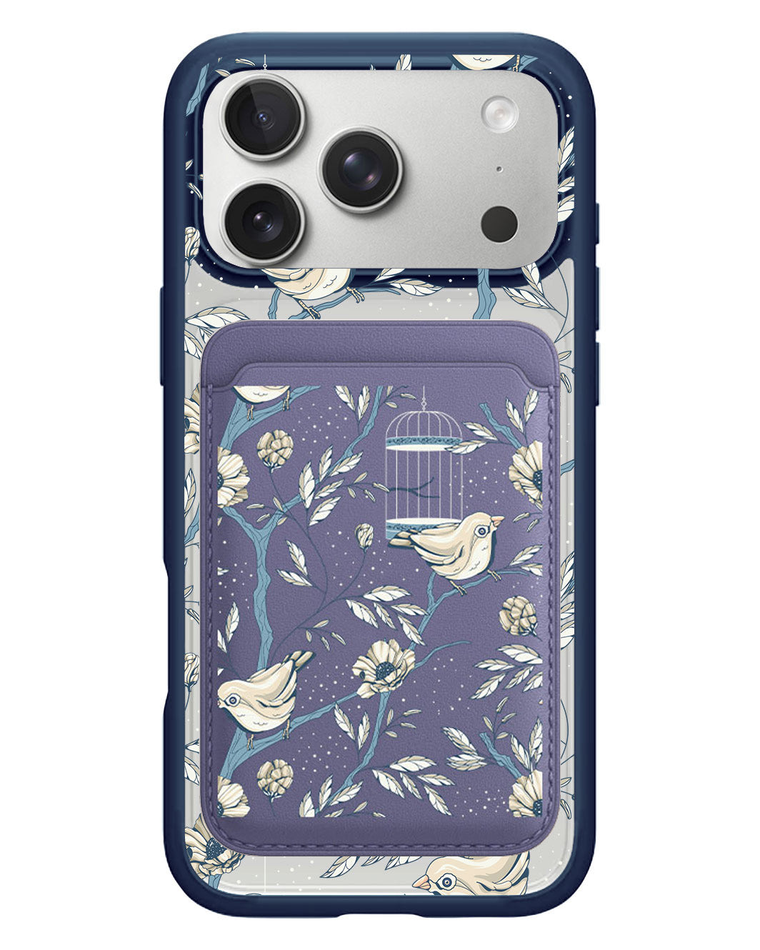 iPhone Magnetic Wallet Case - Lovebird 9.0