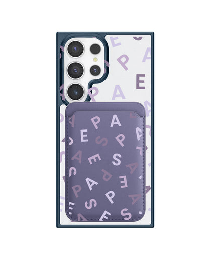 Android Magnetic Wallet Case - Aespa Monogram