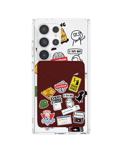 Android Phone Wallet Case - Brand Parody 2.0