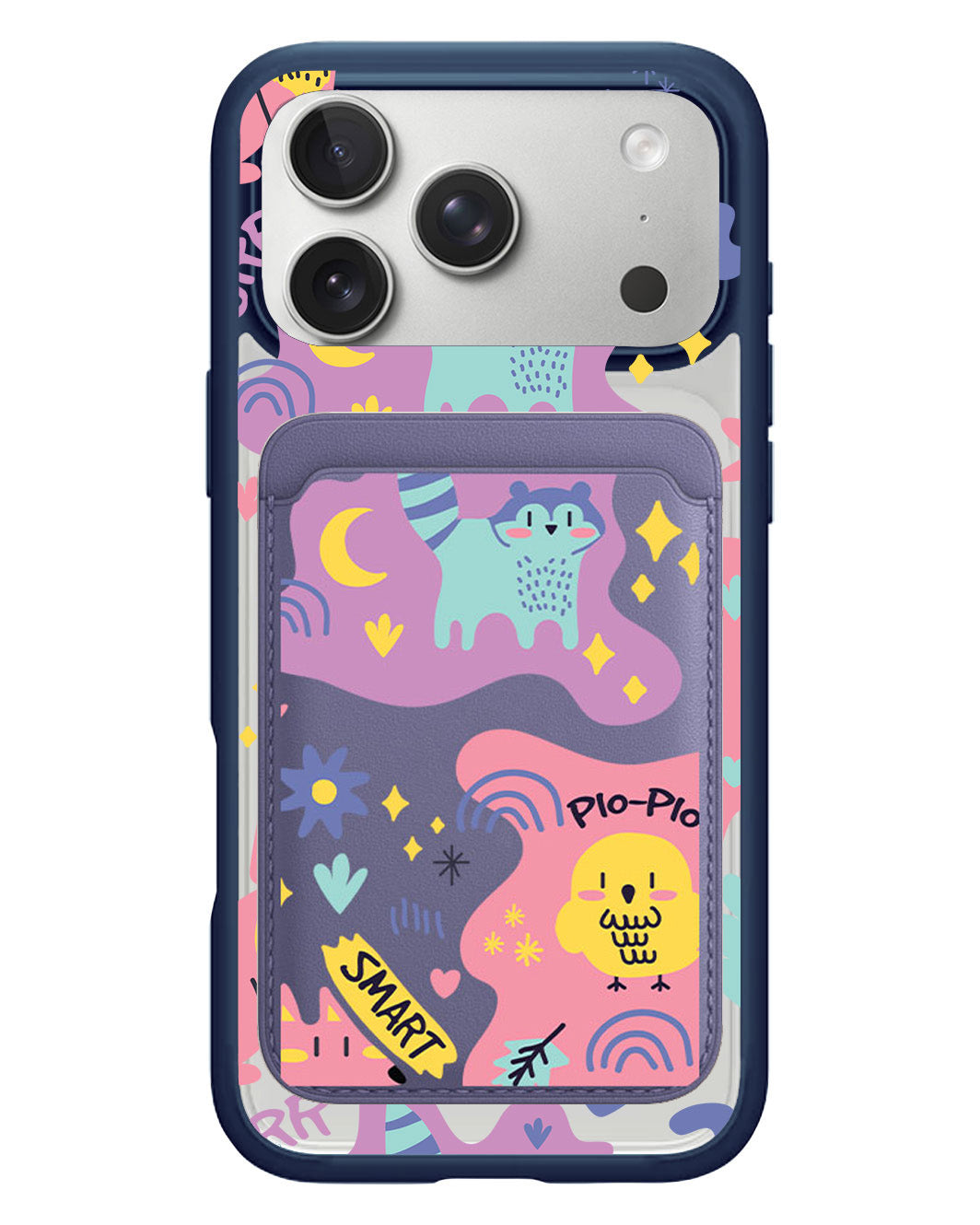 iPhone Magnetic Wallet Case - Pio N Friends