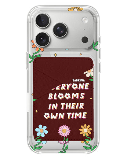 iPhone Phone Wallet Case - Blooms
