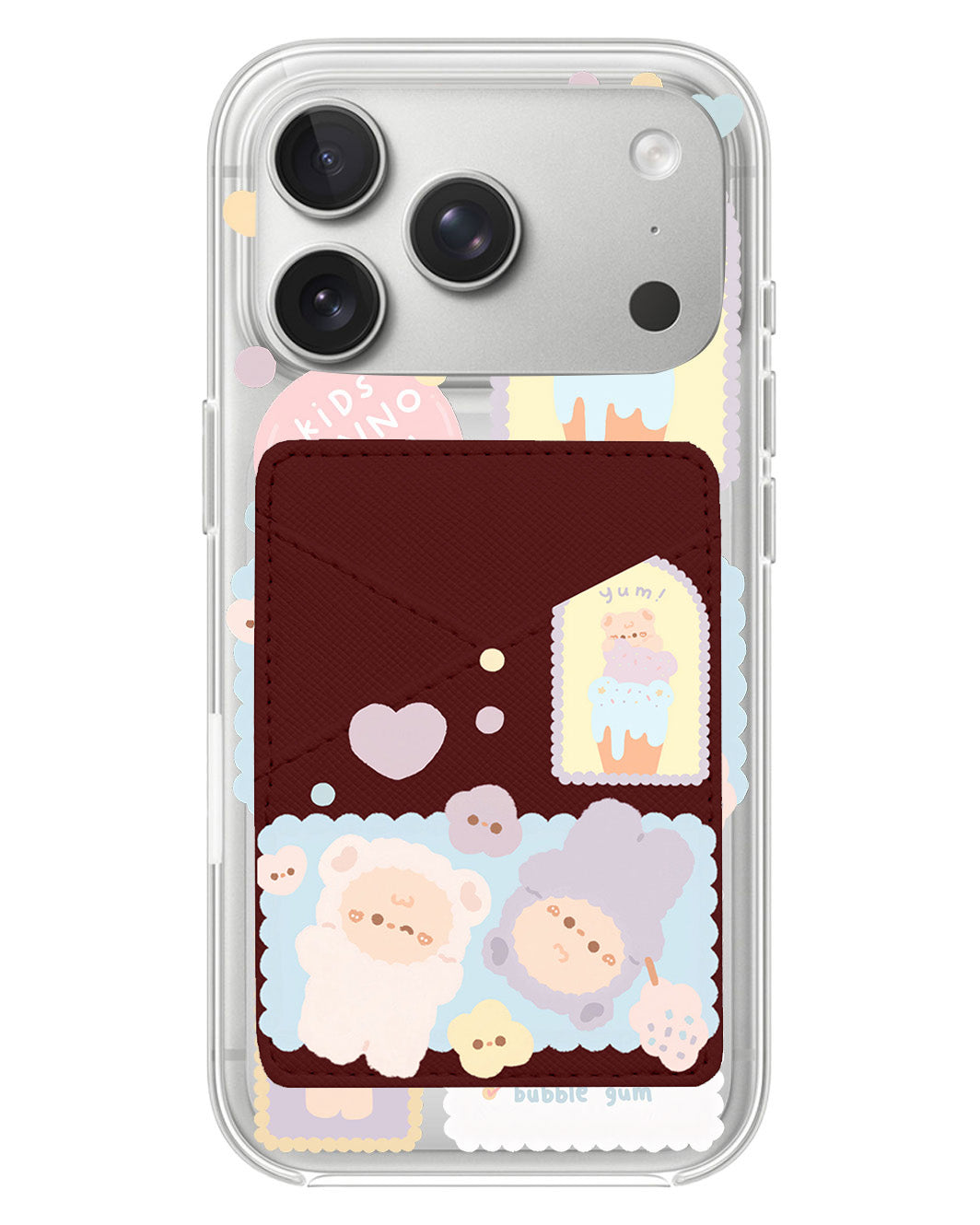 iPhone Phone Wallet Case - Sweets Heaven