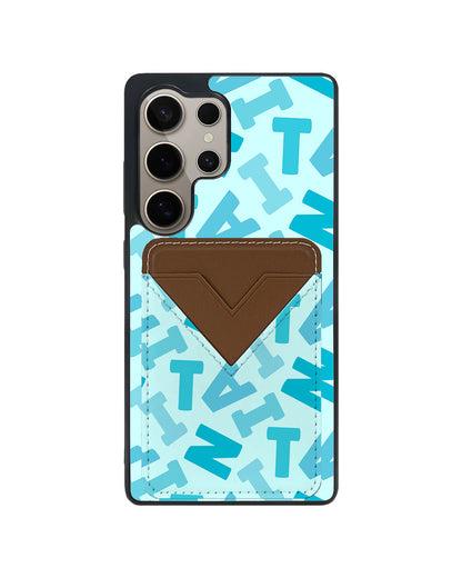 Android Avant Wallet Case - Scattered Monogram 5.0