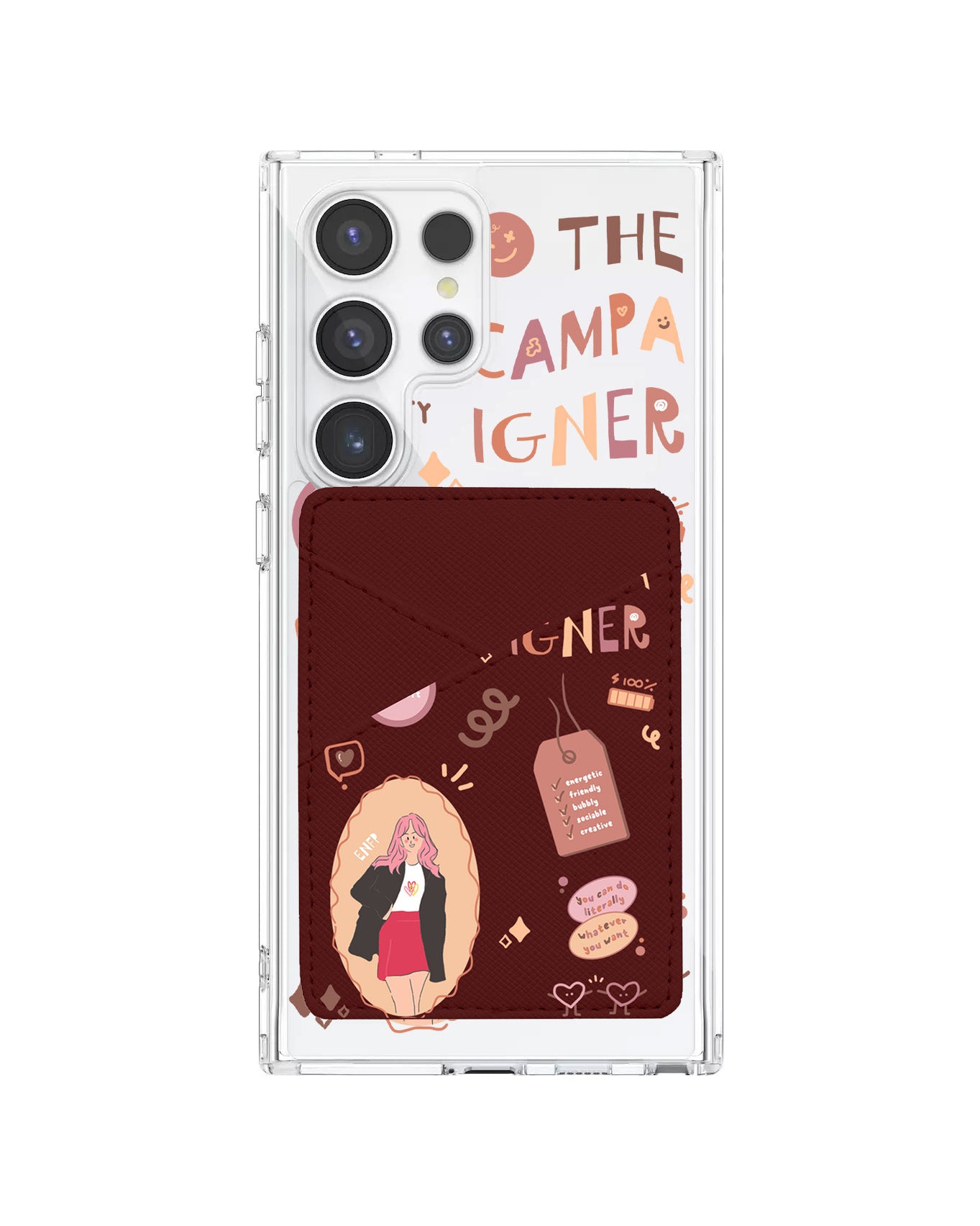 Android Phone Wallet Case - Enfp