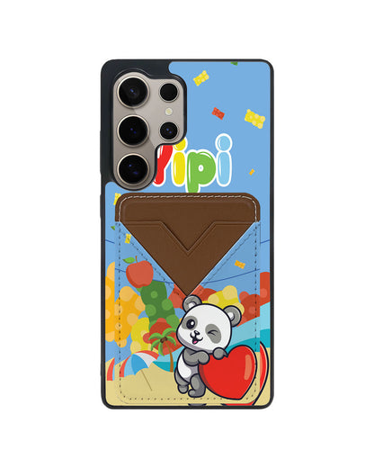 Android Avant Wallet Case - Yipi Baby Panda