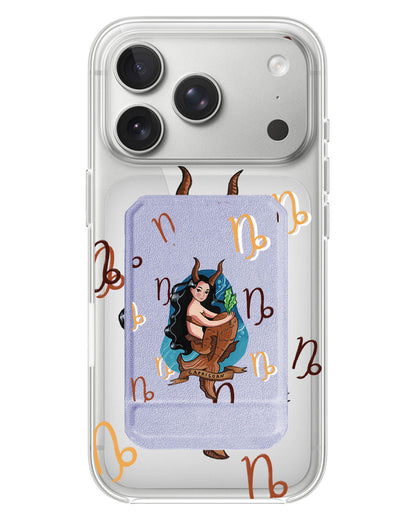 iPhone Magnetic Multifold Wallet - Capricorn