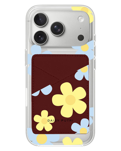 iPhone Phone Wallet Case - Daisy Skies