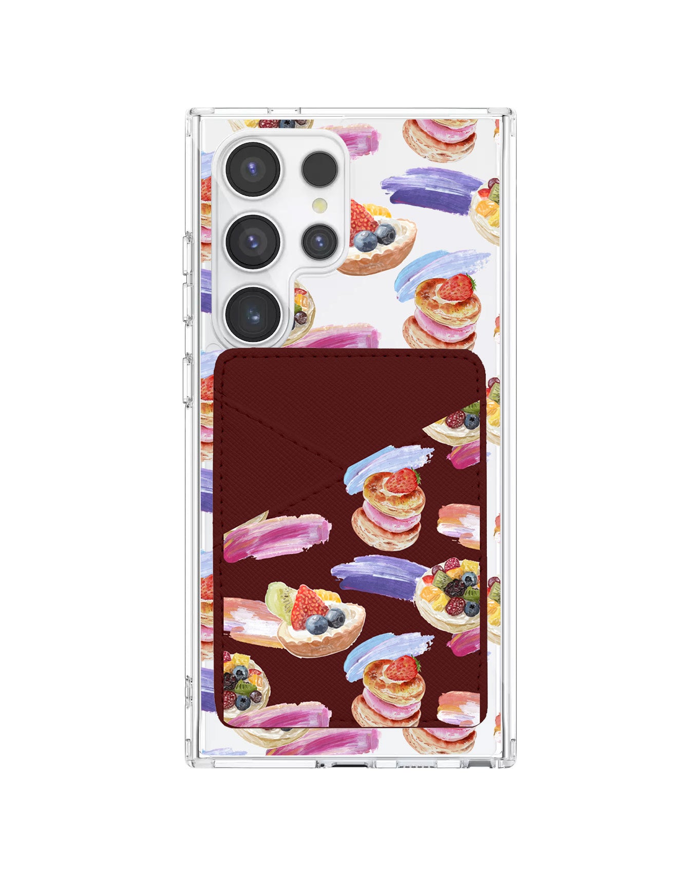 Android Phone Wallet Case - Fruit Pie